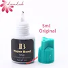 Eyelash Extension Glue Original Korea IB Ibeauty Hyper Bond 0.5s Glue Fast Drying lashes Glue Cyan Cap 5ml False lash glue tools 1