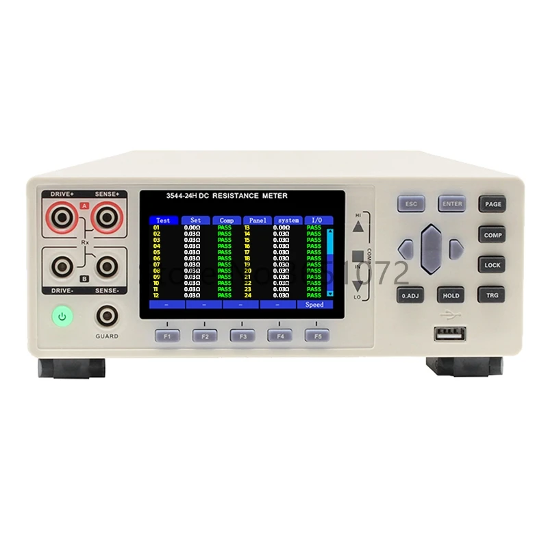 CHT3544-24H 24-Каналы DC Измеритель сопротивления низкое сопротивление тестер с