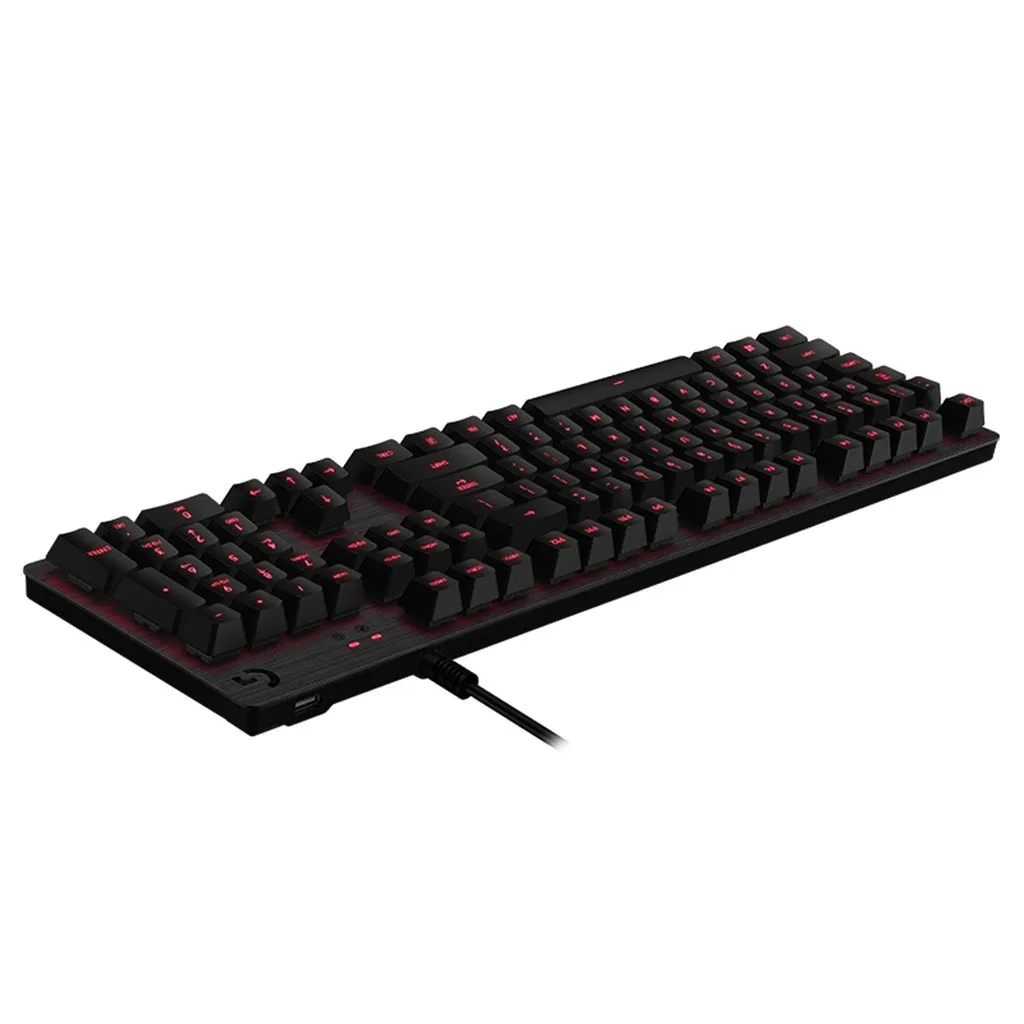 Игровая Проводная клавиатура Loigtech G413 механическая с подсветкой панель из