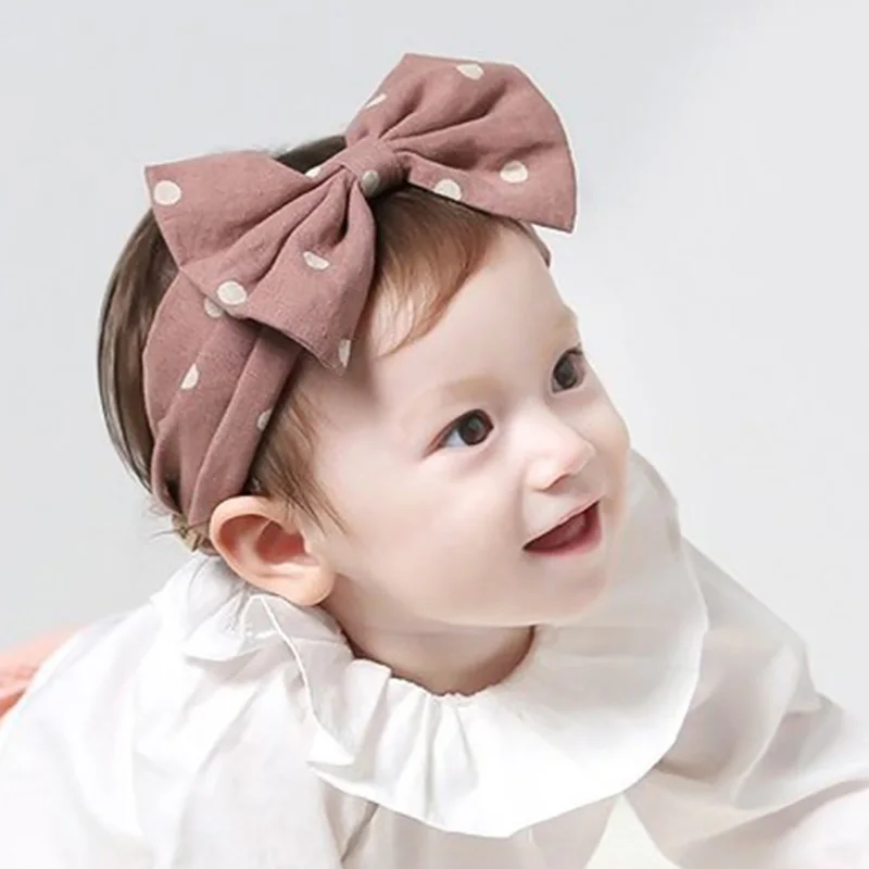 

Elastic Girls Headband Turban Cute Wide Rabbit Ears Kids Hair Bands Cotton Bowknot Rabbit Ears Girls Headwear Hair Accessories