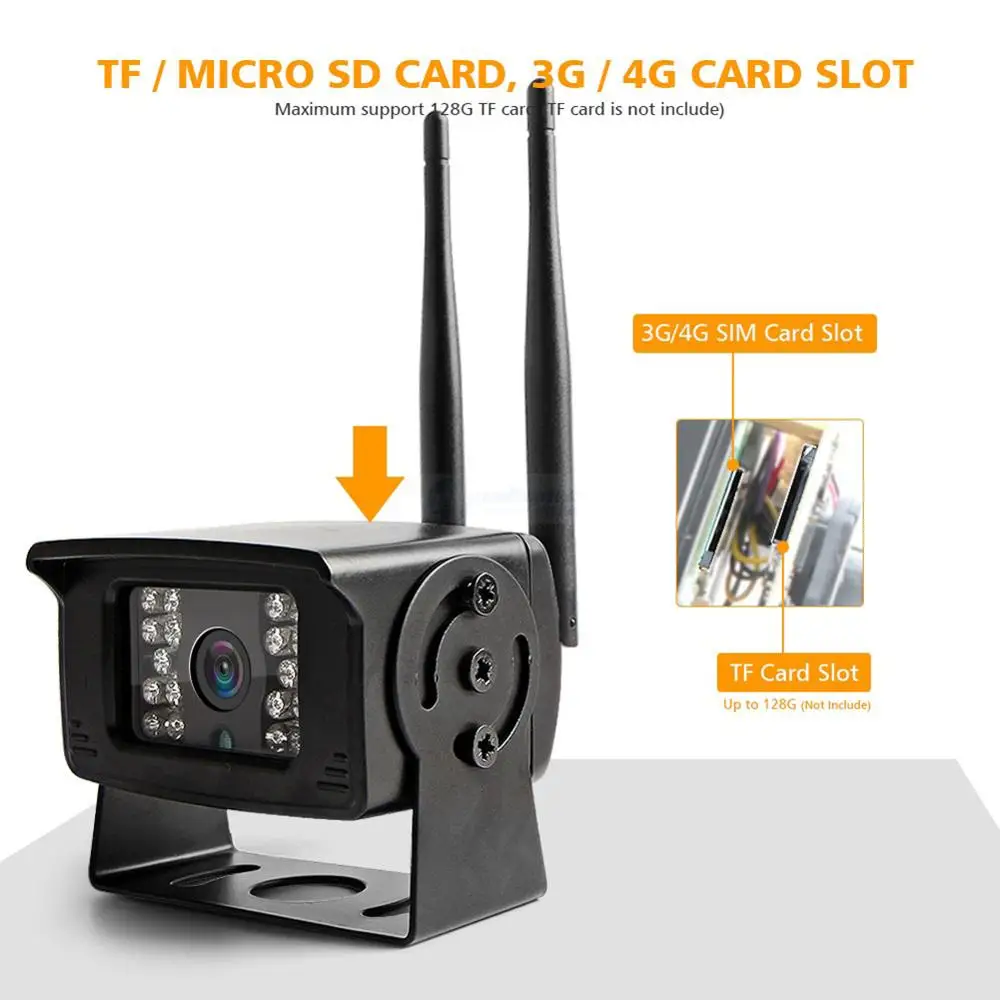 3g 4G Sim карта беспроводная камера 1080P 5MP наружная инфракрасная TF карта Запись видео IR 20M Мини CCTV камера видеонаблюдения