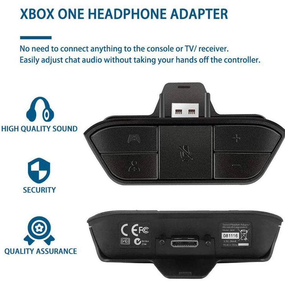 Xbox 1つのステレオヘッドセットアダプター用オーディオヘッドフォンアダプターxboxシリーズx Sゲームパッド有線ヘッドセット用 Replacement Parts Accessories Aliexpress