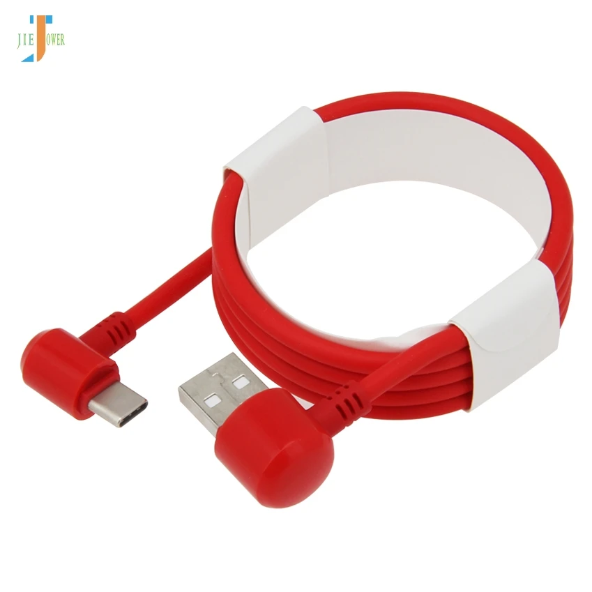 100 шт/партия usb type C кабель 90 градусов локоть Быстрая зарядка кабель для передачи данных для samsung S8 S9 оneplus Huawei P20 Xiaomi Note3 USB C