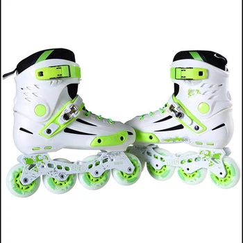 

Skates Adult Roller Skates Single -Row Roller Skate Professional Slalom Skates Skates for Adult Men and Women