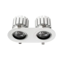 15 ° 24 ° двойная головка 2X35 Вт регулируемый угол эллипса панели прожектора лампы