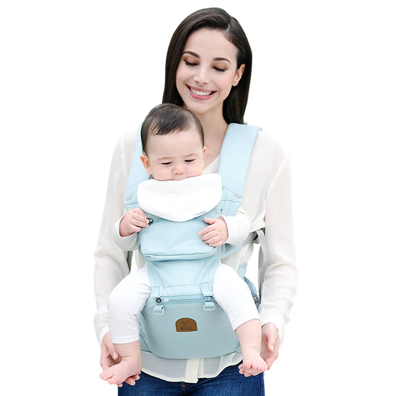 Love BBU Ergomomic Baby Carrier, многофункциональная переноска для новорожденных, слинг для младенцев, ремень на лямках, защита шеи, детский поясной стул