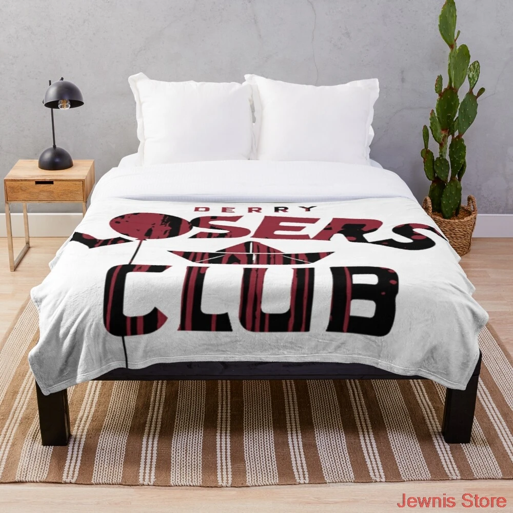 Loser Club Throw Blanket Soft Flannel Sherpa Sherpa Summer Covering