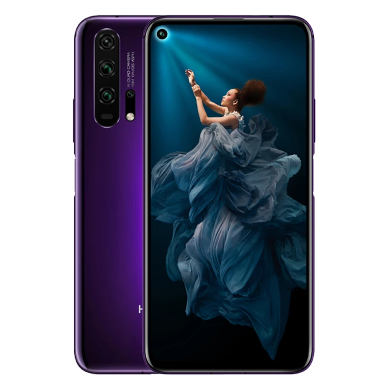 Оригинальный Смартфон Honor 20 Pro глобальная прошивка Kirin 980 8 ГБ ОЗУ 128 Гб ПЗУ Android 256