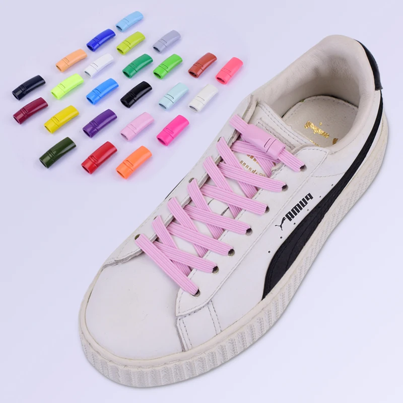 New Magnetic ShoeLaces Elastic Locking ShoeLace Special Creative No Tie Shoes