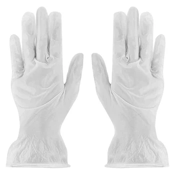 

200 Pcs Disposable Gloves Waterproof Rubber Latex Nitrile Gloves Universal Gloves