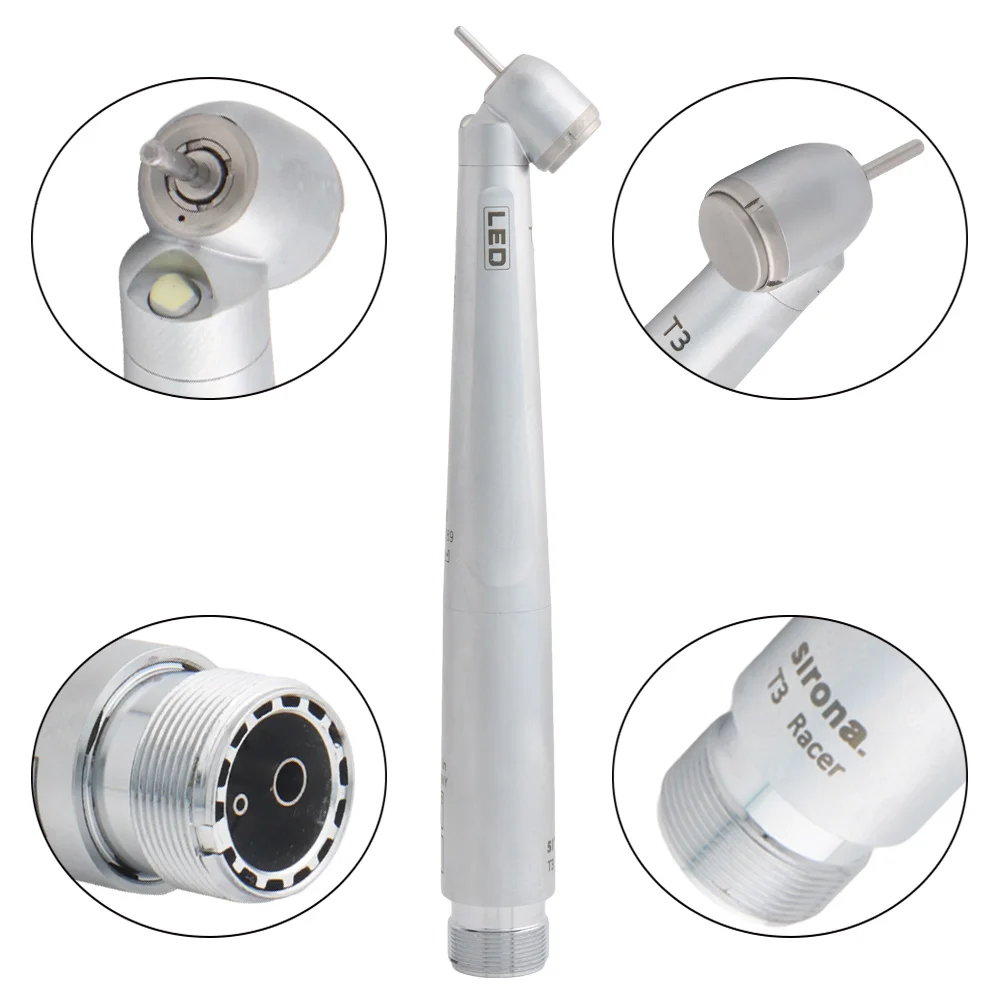 Titan Body Dental High Speed Fiber Optic Handpiece For Siemens Sirona