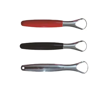 

3PCS Stainless Steel Oral Brush Children Tongue Scraper for Hygiene Care Fresh Breath