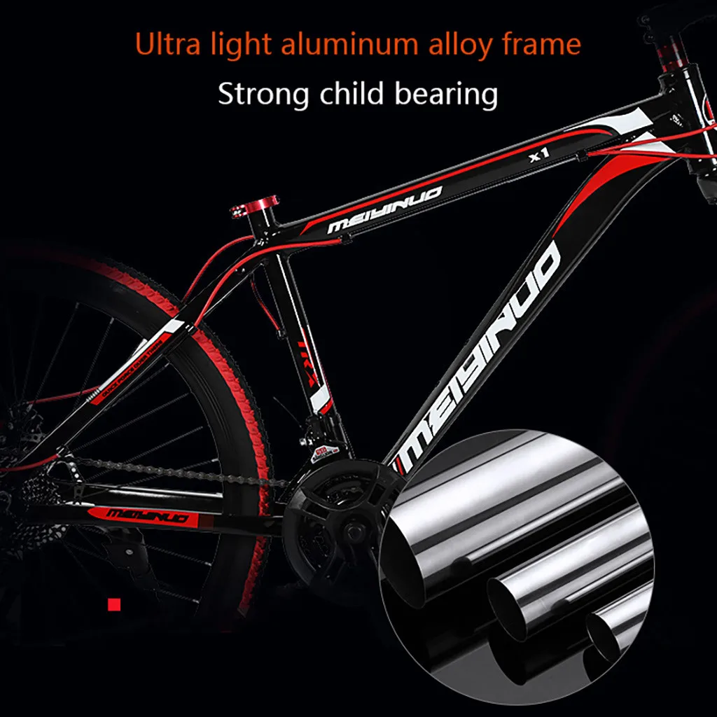 Outdoors Outroad Mountain 26 Inch 21 Speed Bicycle Female Male Adult Ultra Light Portable Cross Country Bicycle Student Bmx JG3