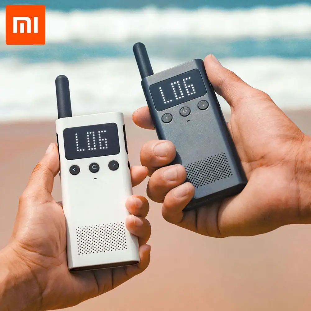 

Smart Walkie FM Radio Speaker Standby Smart Phone APP Location Share Fast Team Talk Adapter For Xiaomi Mijia Location Share