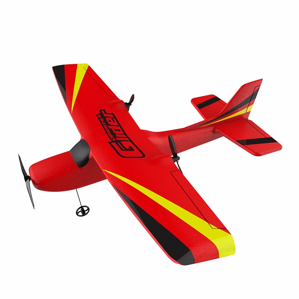 Avion Радиоуправляемый игрушечный самолёт Cessna 150m Jet Su35 Электрический пенопластовый флаер с дистанционным управлением Hawker планер модель самолета 2,4G ручной бросок размах крыльев - Цвет: Z50 RED