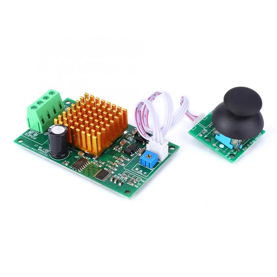 

CCM4N DC12~30V PWM Motor Speed Controller Joystick CW/CCW Speed Regulator with Overcurrent Protection 3A