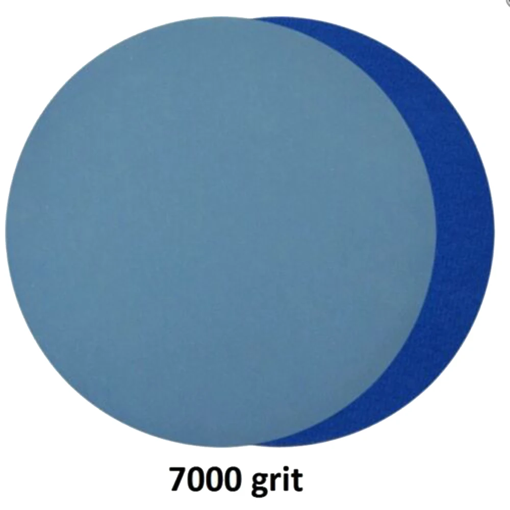 hot 20 PCS Water Sandpapers 3000 / 5000 / 7000 / 10000 Grit 6 Inch Suitable For 6 Inch Abrasive Pad With High Quality
