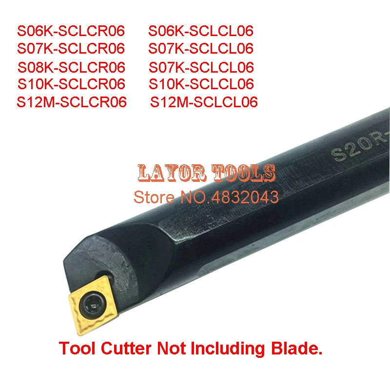 S06K S07K S08K S10K S12M SCLCR06 SCLCL06 insert CCMT060204 CNC Inner hole turning tool Free shipping | Инструменты