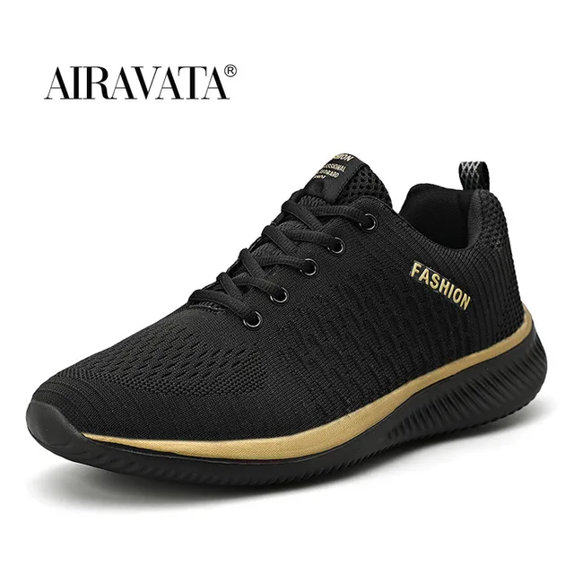 2021 New Men Running Shoes Comfortable Sport Shoes Women Trend Lightweight Walking Shoes Couples Sneakers Zapatillas Size 47 Gold