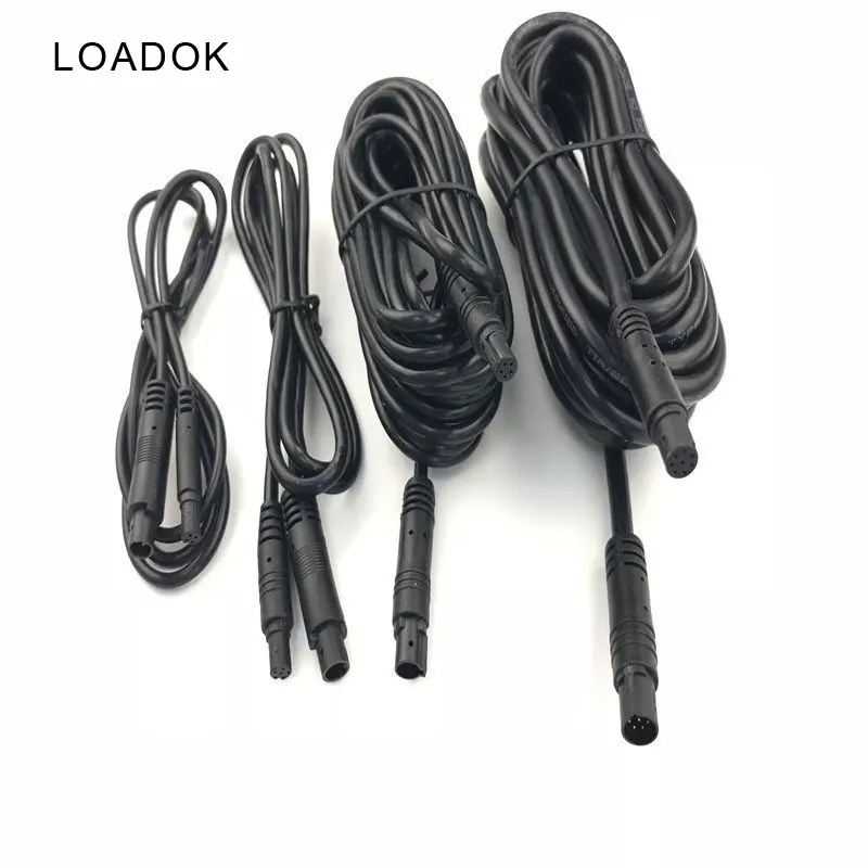 

8PIN/8 pin/8p/8 PIN/8pin extension Cable for Car RCA Reverse Rear View Parking Camera Video female to male