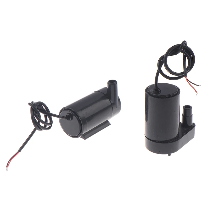 DC 5 12V Низкий уровень шума бесщеточный мотор насос 3л/мин микро погружной воды