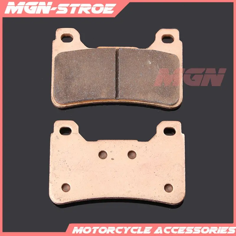 Front 1 pair Мотоциклетная обувь из металла для спекания тормозных колодок для CBR600RR F5 2007 2008 2009 2010 2011 2012 2013 CBR1000RR 06-15 - Цвет: Front 1 pair