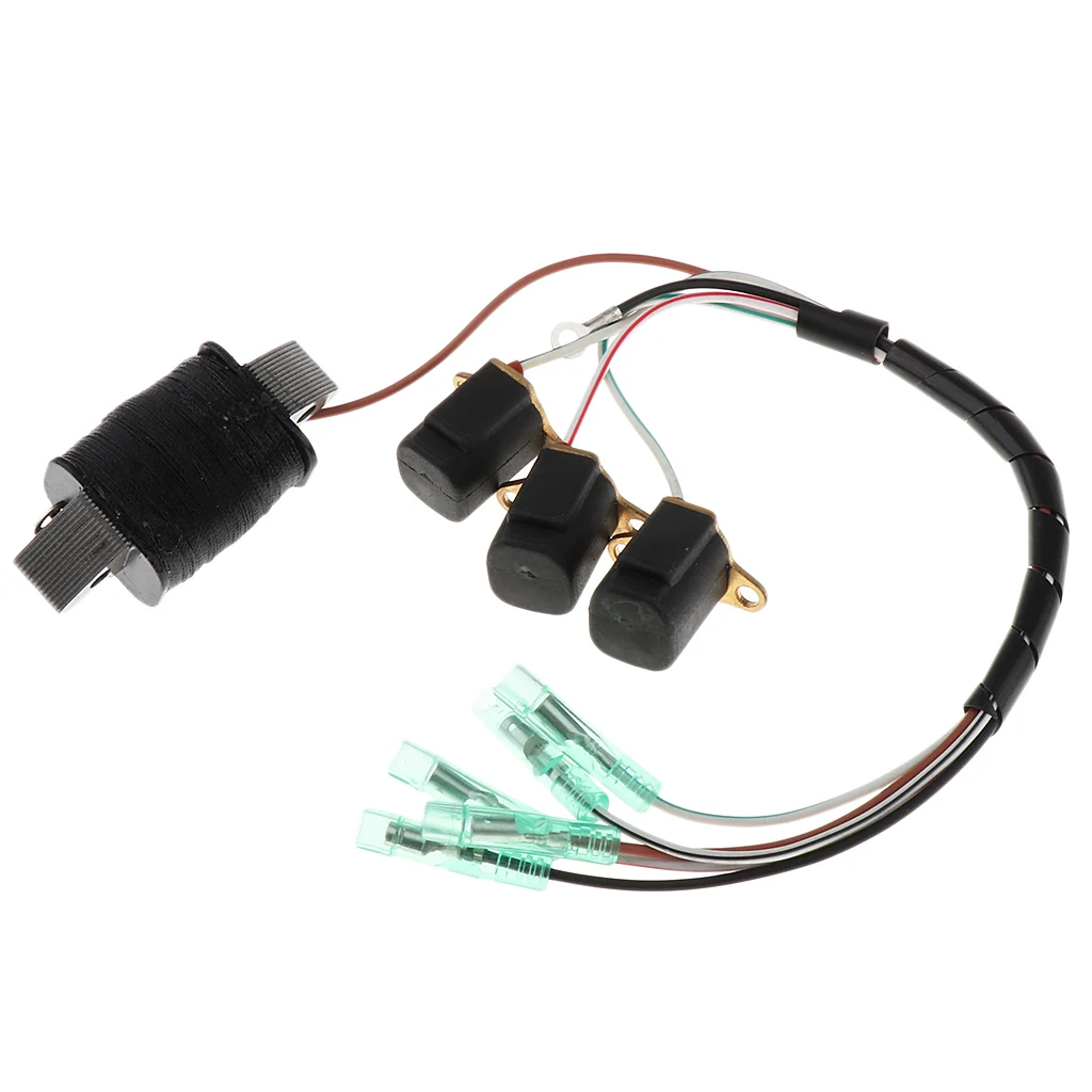 6H2-85580 Charge Coil for Yamaha Outboard Motor 60HP 70HP 2 Stroke Boat Engine Replacement Marine Replace Parts