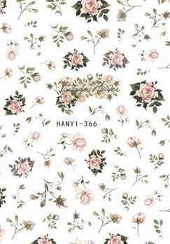 

Flower series nail polish decal sticker pattern transfer sticker nail decoration