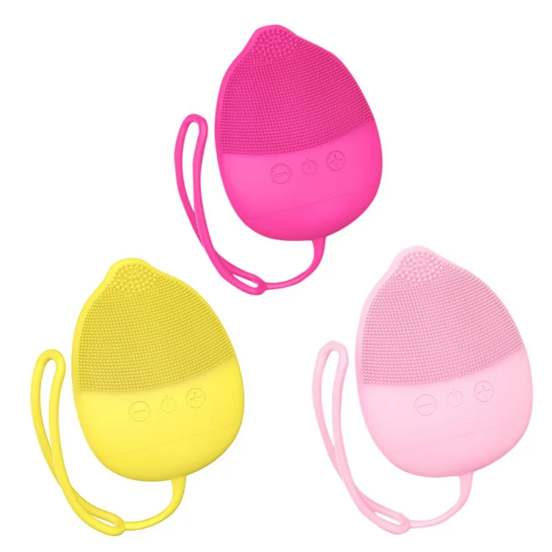 

USB Rechargeable Silicone Cleansing Instrument Cleaning Pores Portable Facial Cleansing Brush