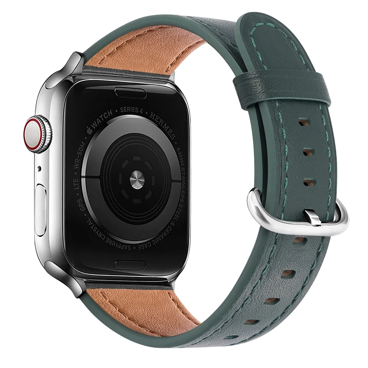 Красивая натуральная кожа петля ремешок для apple watch 38mm наручных часов iwatch 44 мм 40 5