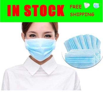 

Disposable Mouth Face Mask 3 Layer Filter Masks Anti Dust Droplet Pollution Epidemic Protection Mask Pm 2.5