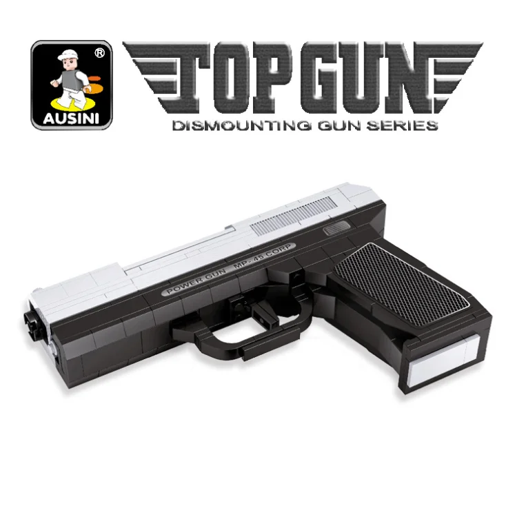 

MP-45 SWAT GUN Replica Building Blocks Technic Toy Gun Simulation Weapon Sniper Gun Building-Bricks Kits Toys for Children Gift.