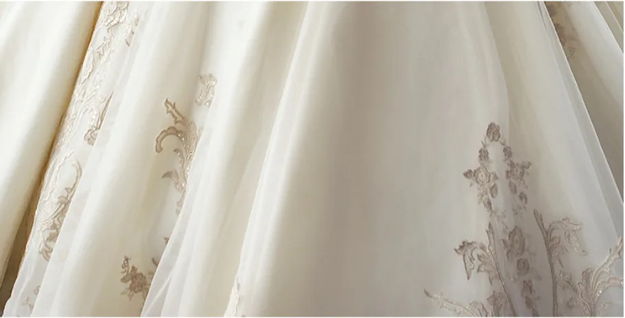 BGW Hochzeitskleid ТРАПЕЦИЕВИДНОЕ свадебное платье для невесты, v-образный вырез, свадебные вечерние платья с длинным шлейфом, атласные винтажные Свадебные платья Casamento