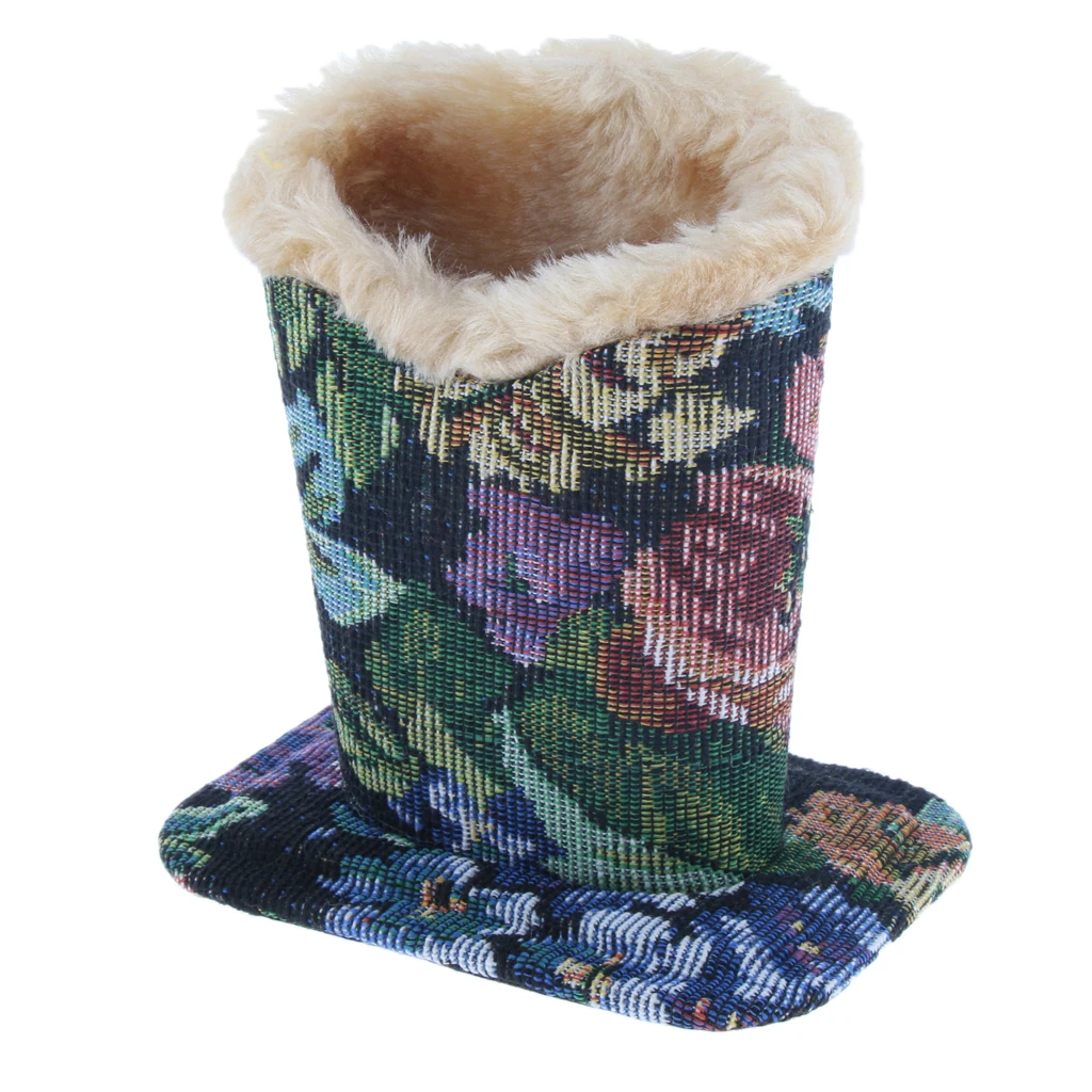 Anti-Scratch Plush Lined Eyeglasses Sunglasses Eyewear Holder Cases Cotton Upright Desk Organizer for Home Office School