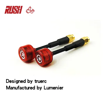 

2PCS Mini RUSH Cherry 5.8Ghz 1.2dBi Red Antenna For Racing Drone AV transmitter FPV Monitor Goggles Fatshark