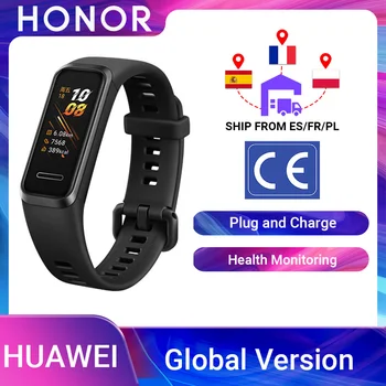 

Huawei Band 4 Smart Watch Global Version SmartBand 0.95'' Color Music Control Heart Rate Health Monitor health Sleep Snap Sport