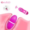 EXVOID – vibromasseur d'œuf avec télécommande, masseur de mamelon, point G, produit pour adulte, stimulateur de Clitoris, jouets sexuels pour femmes, orgasme étanche ► Photo 1/6