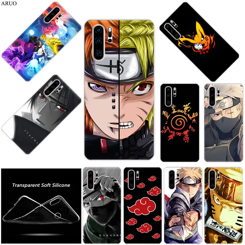 Anime Naruto Itachi Sasuke SOFT TPU Silicone Phone Case for Huawei Y9S Y7P Y6S Y8P P40 P30 P20 Y6P Nova 5t Y8S P-SMart Z cover