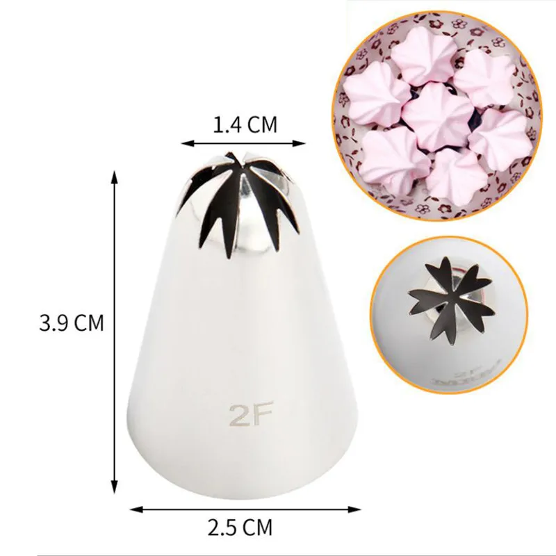 Gourmet Bakeware Russian Icing Pastry Nozzles