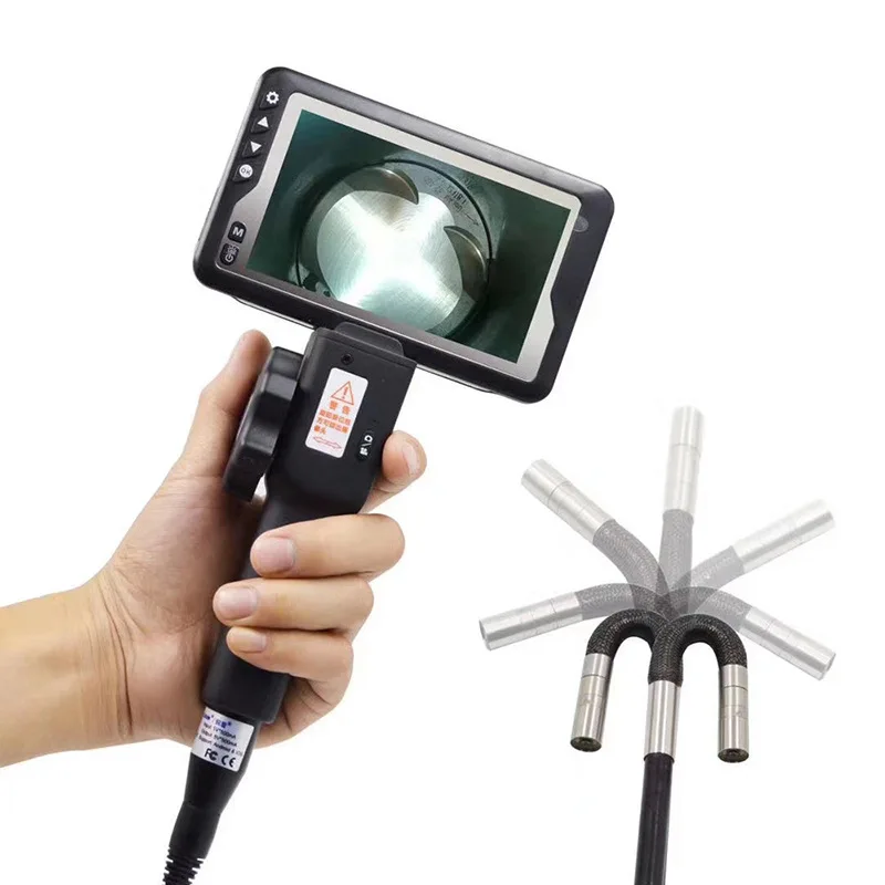 ICTK-863 Industrial 2.4 TFT LCD Video Borescope Car Pipe Inspection 10mm  Camera 180° Image Rotation - Tekcoplus Ltd.