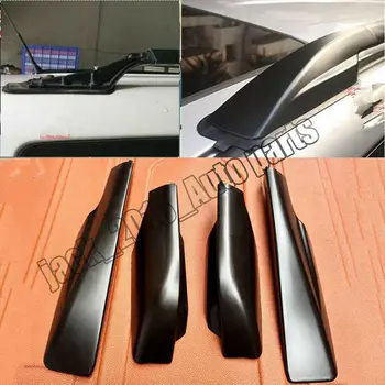 

Car accessories Car modification Black For Toyota RAV4 2006- 2012 Roof Rack Cover Rail End Shell Replacement 4PCS