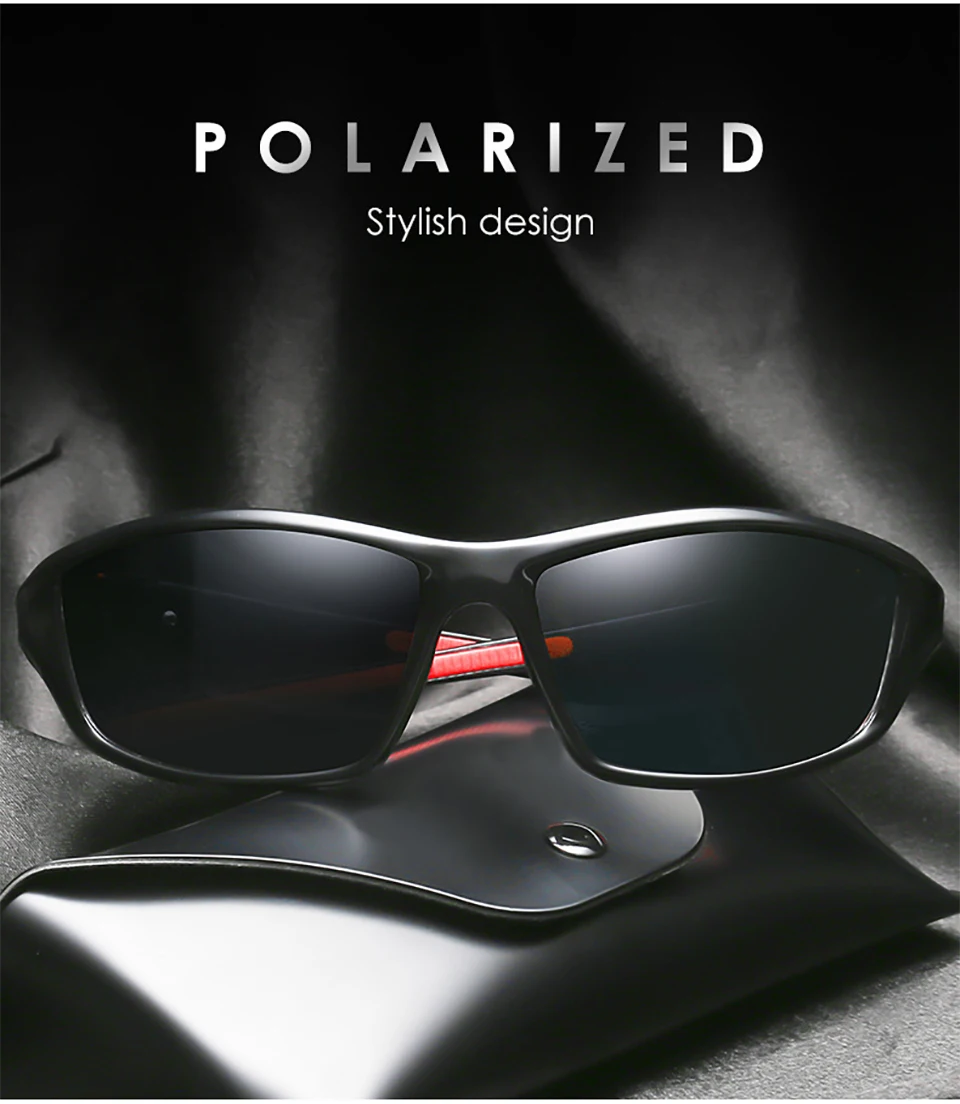 iGUETTA High Quality Square Polarized Sunglasses Men TR90 Glasses Frame Sunglass Men Luxury Brand Men Fashions UV400 IYJC670