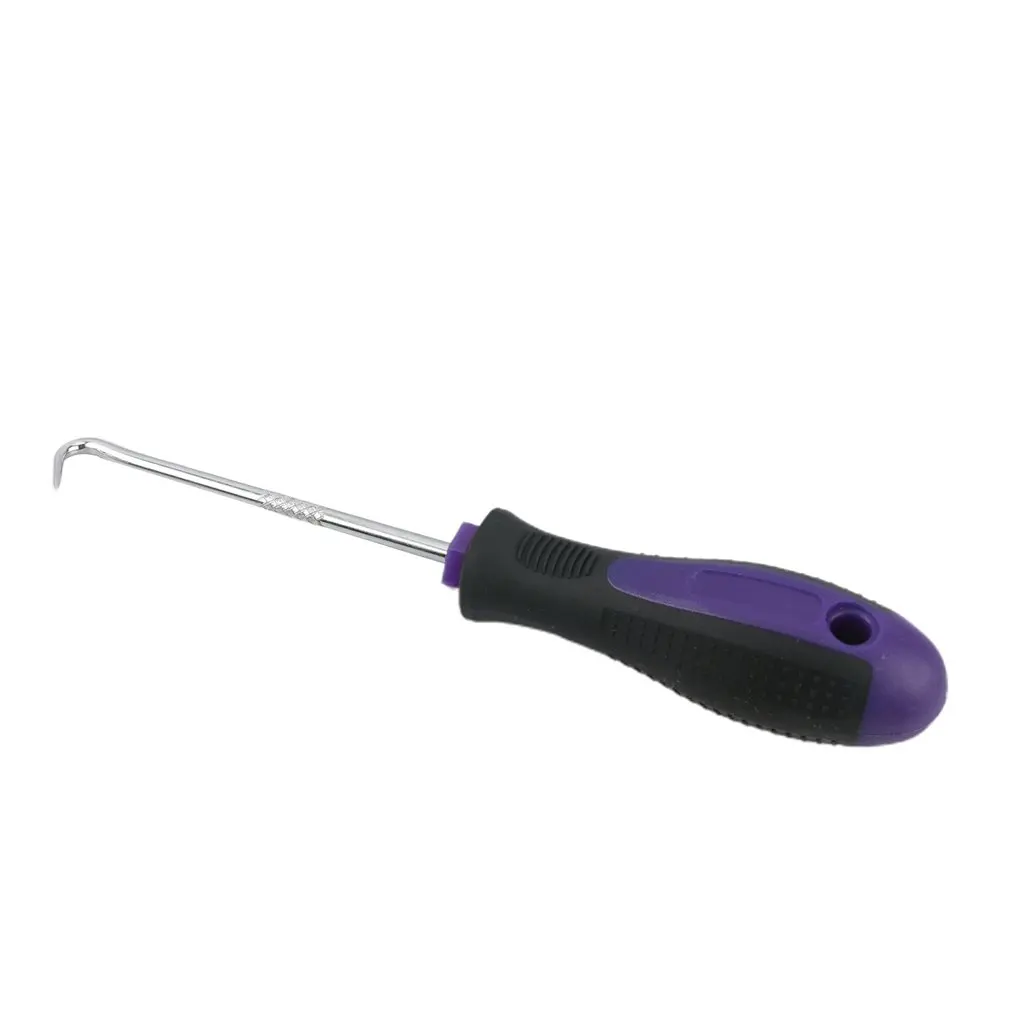 Auto Repair Mini Hand Hook Oil Seal Screwdriver O-ring Fitter Tool Black Purple | Дом и сад