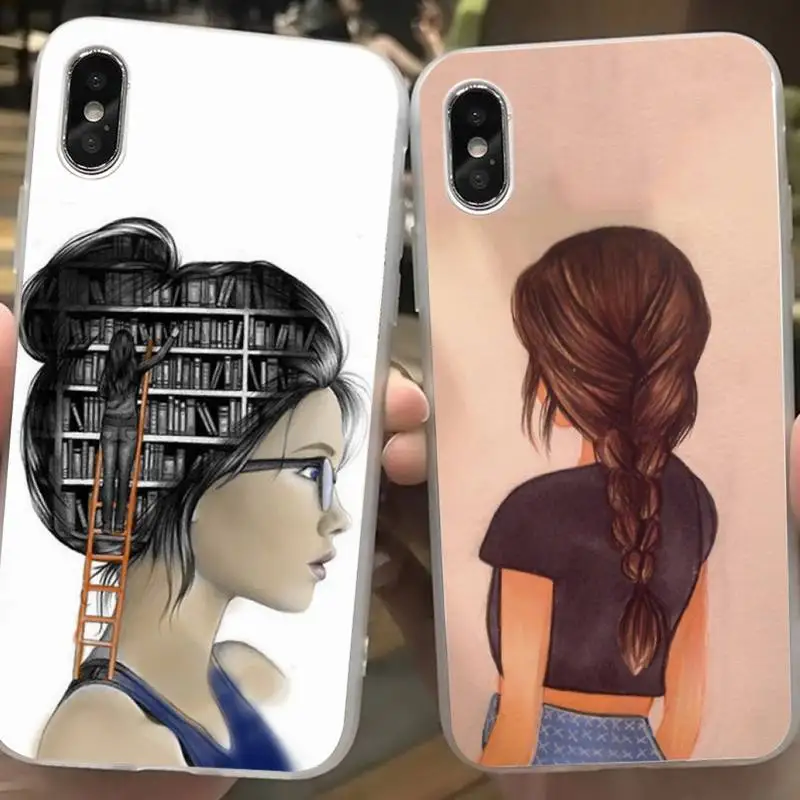 Чехол для телефона с изображением девушки фаната Coque Fundas Iphone 11 12 PRO MAX X XS XR 5S 6S 7 8 PLUS