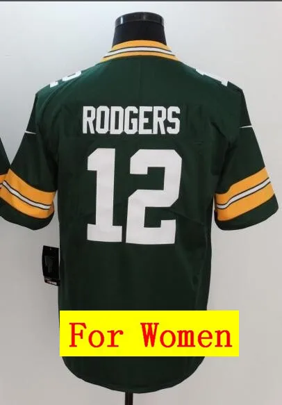 As photo Все сшитые мужские wo Мужские Молодежные Детские th Green Bay Aaron Rodgers 12 Джерси - Цвет: As photo