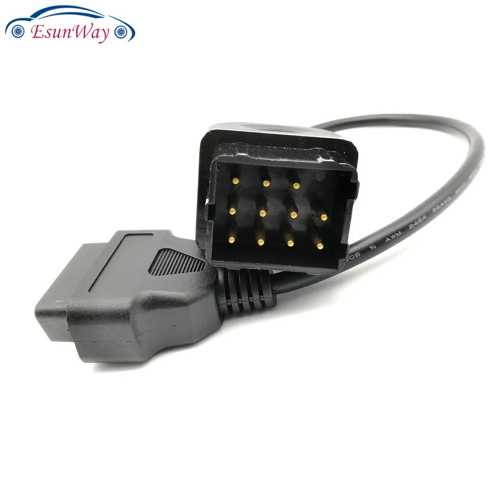 Диагностический адаптер OBD2 с 12 Pin на 16 для Renault|diagnostic obd2|obd2 obd2obd2 diagnostic |