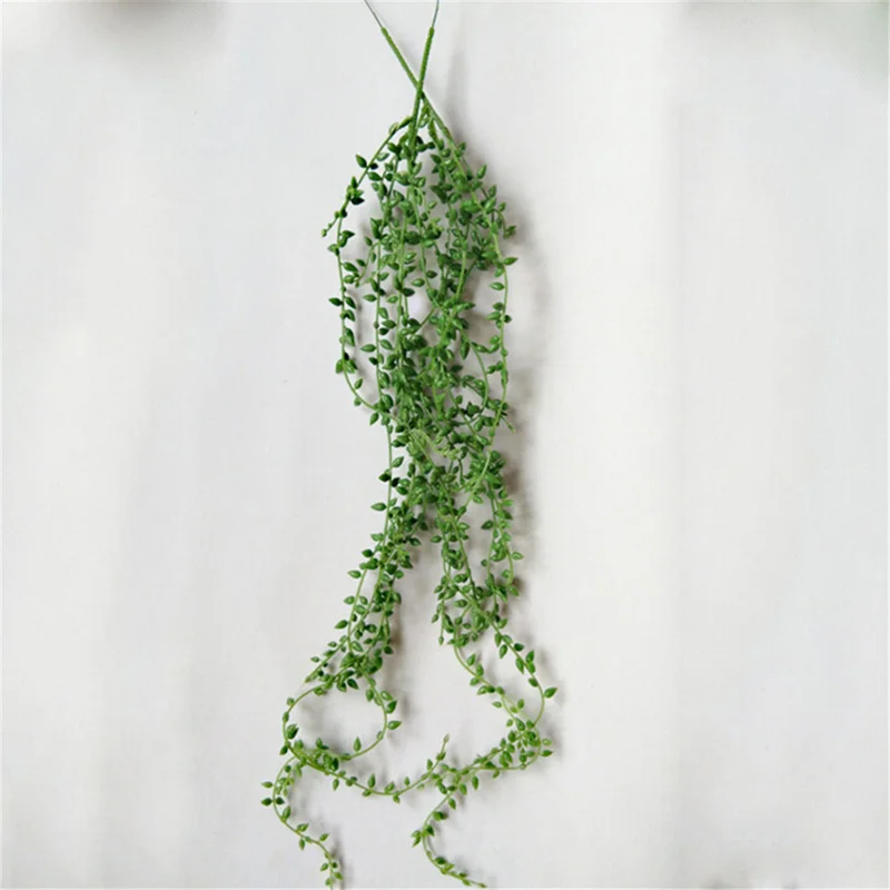 Искусственное зеленое растение любовник слезы суккуленты на стену поддельные цветы лозы свадебные искусственный цветок украшения