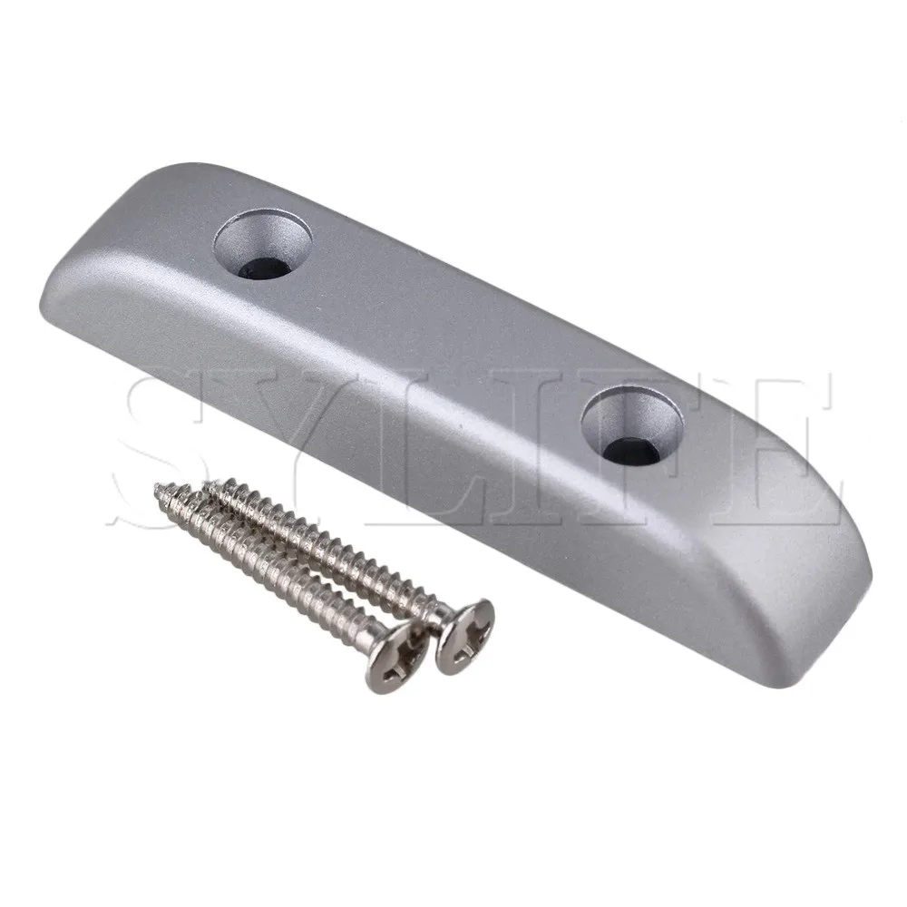 

Bass Guitar Accessories Silver Metal Thumb Rest Thumbrest w/ 2 Mounting Screws