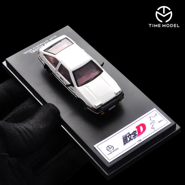 Time Model 1:64 Toyota  Levin AE86 INITIAL D Diecast Model Car Diecast Metal Toys Birthday Gift For Kids Boy Collection model 2