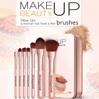 

Makeup Brushes Foundation Powder Eye Shadow Lips Blush Concealer Makeup Brushes Cosmetics Beauty Makeup Tools 7Pcs